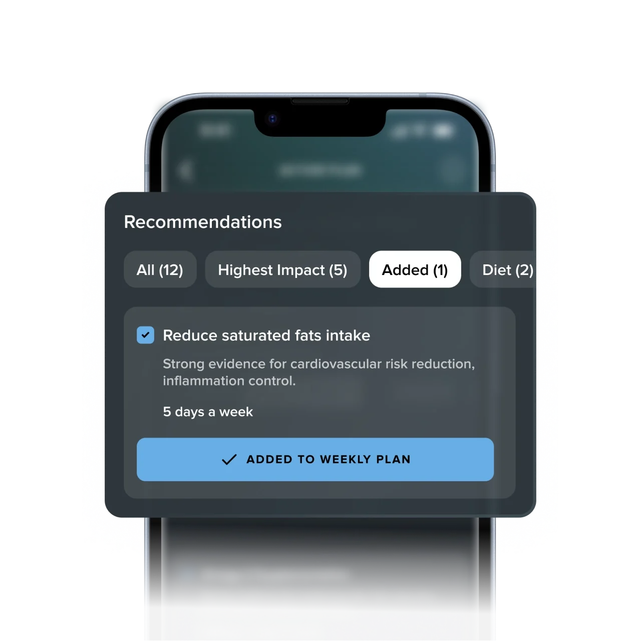 WHOOP Advanced Labs personalized action plan